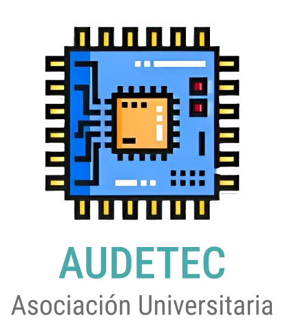 logo de audetec, organización estudiantil de la universidad guayaquil